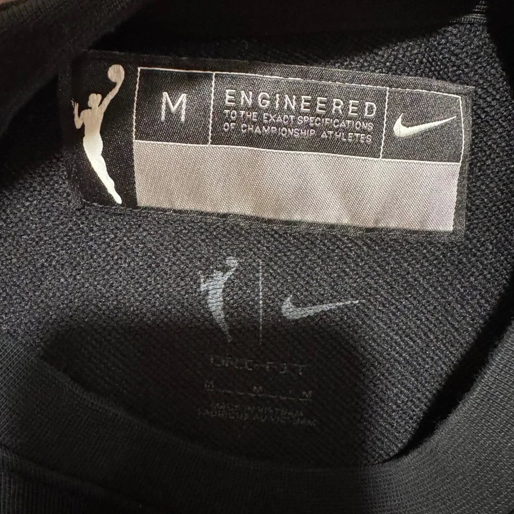 Nike WNBA‎ Phoenix Mercury Black Sz M 1 of 144 Basketball Crewneck Sweatshirt
